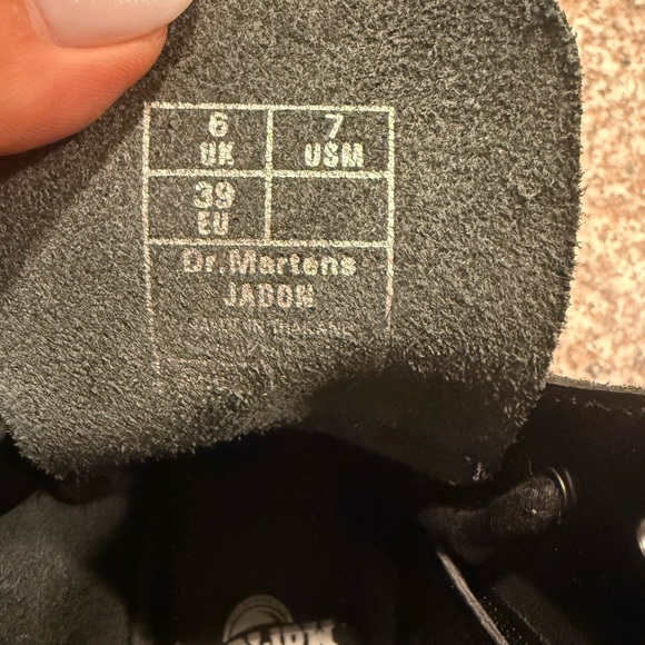 Dr. Martens Jadon Black Boots - Picture 6 of 7